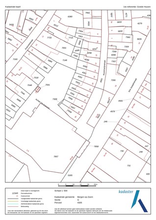 Floorplan - Rozemarijnstraat 24, 4611 MN Bergen op Zoom